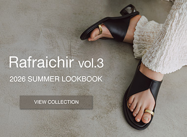 2026年春夏コレクションのテーマは「Rafraichir」。最新ルックを掲載したWEB限定コンテンツ公開中